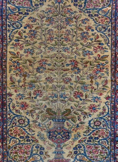 Early 20th Century Lavar Kirman Prayer Rug
