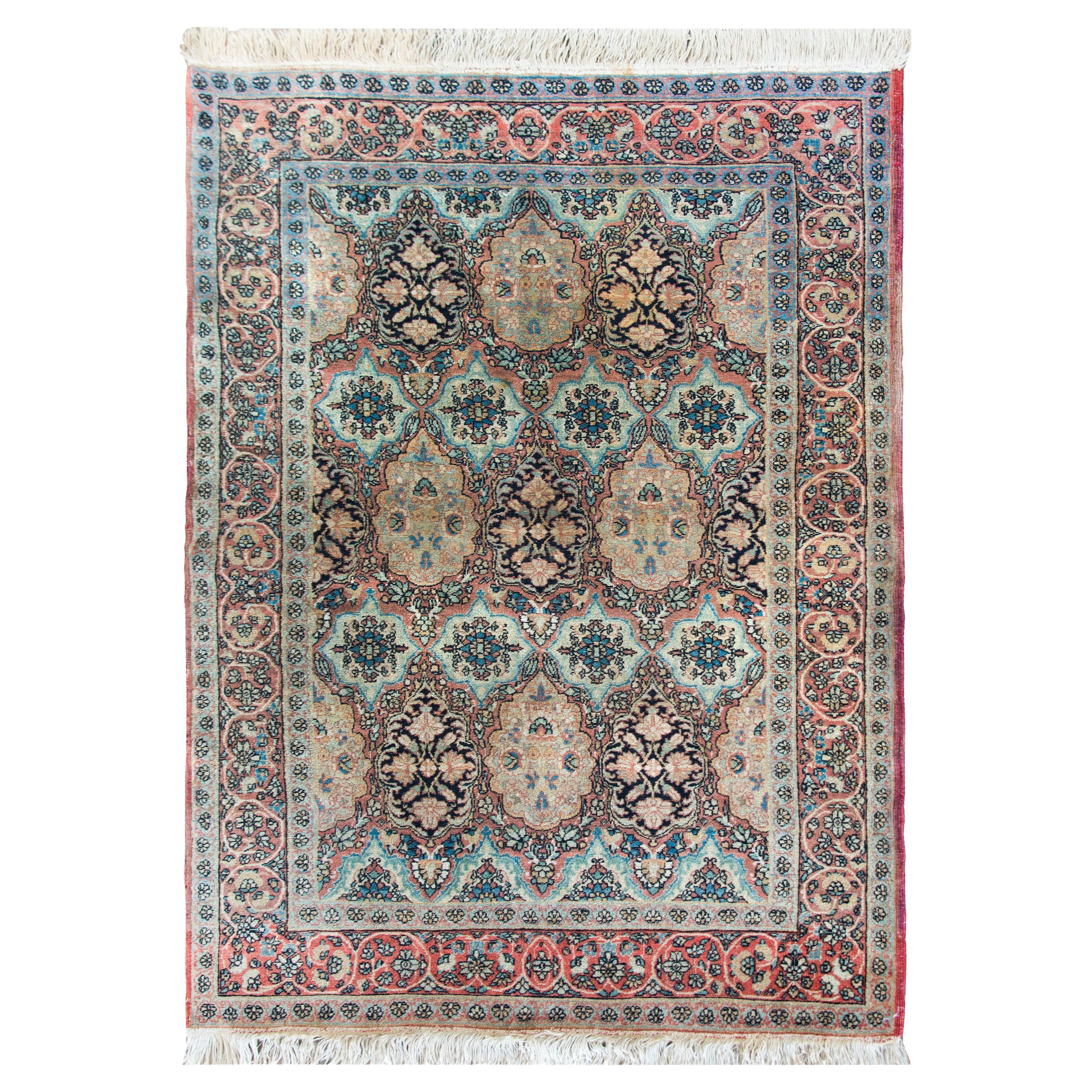 Early 20th Century Lavar Kirman Rug