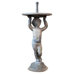 Putti-Brunnen aus Blei, Anfang 20. Jahrhundert, CIRCA 1920
