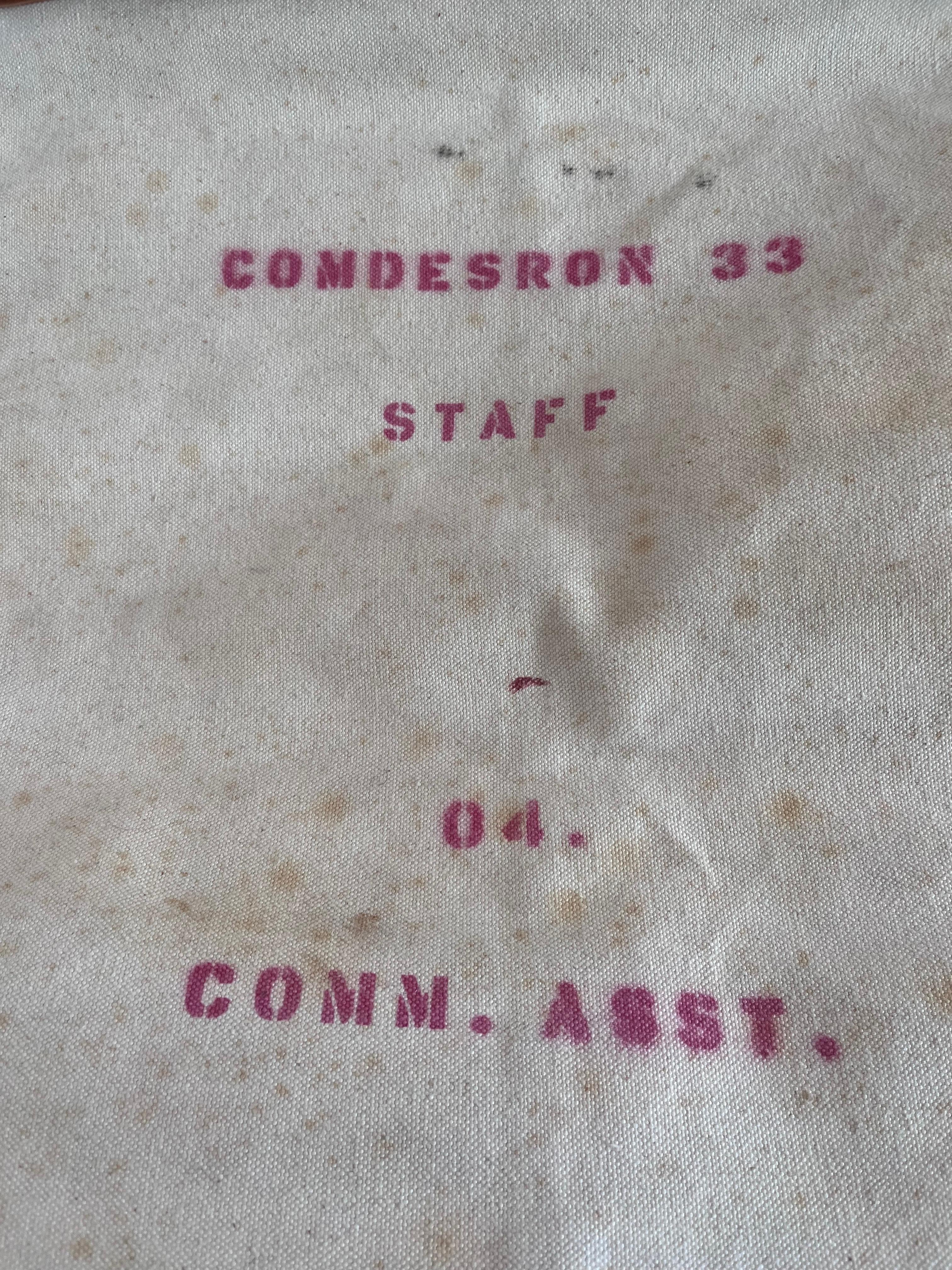 Sac postal sécurisé en cuir et toile du début du 20e siècle C.A. Hoffman & Sons en vente 1
