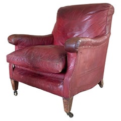 Early 20th Century Leather Club Chair