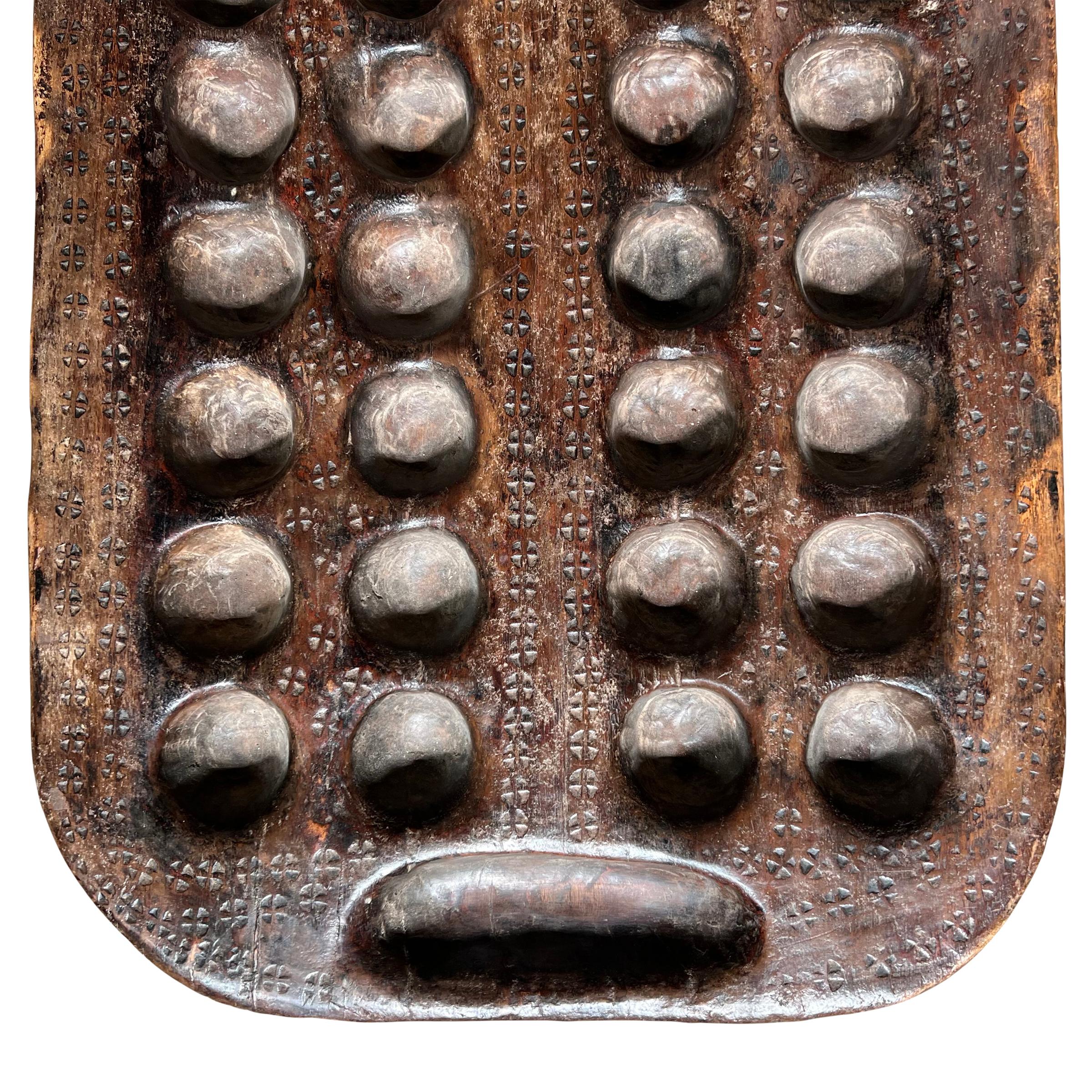 Early 20th Century Leopard Mancala Game Board For Sale 4