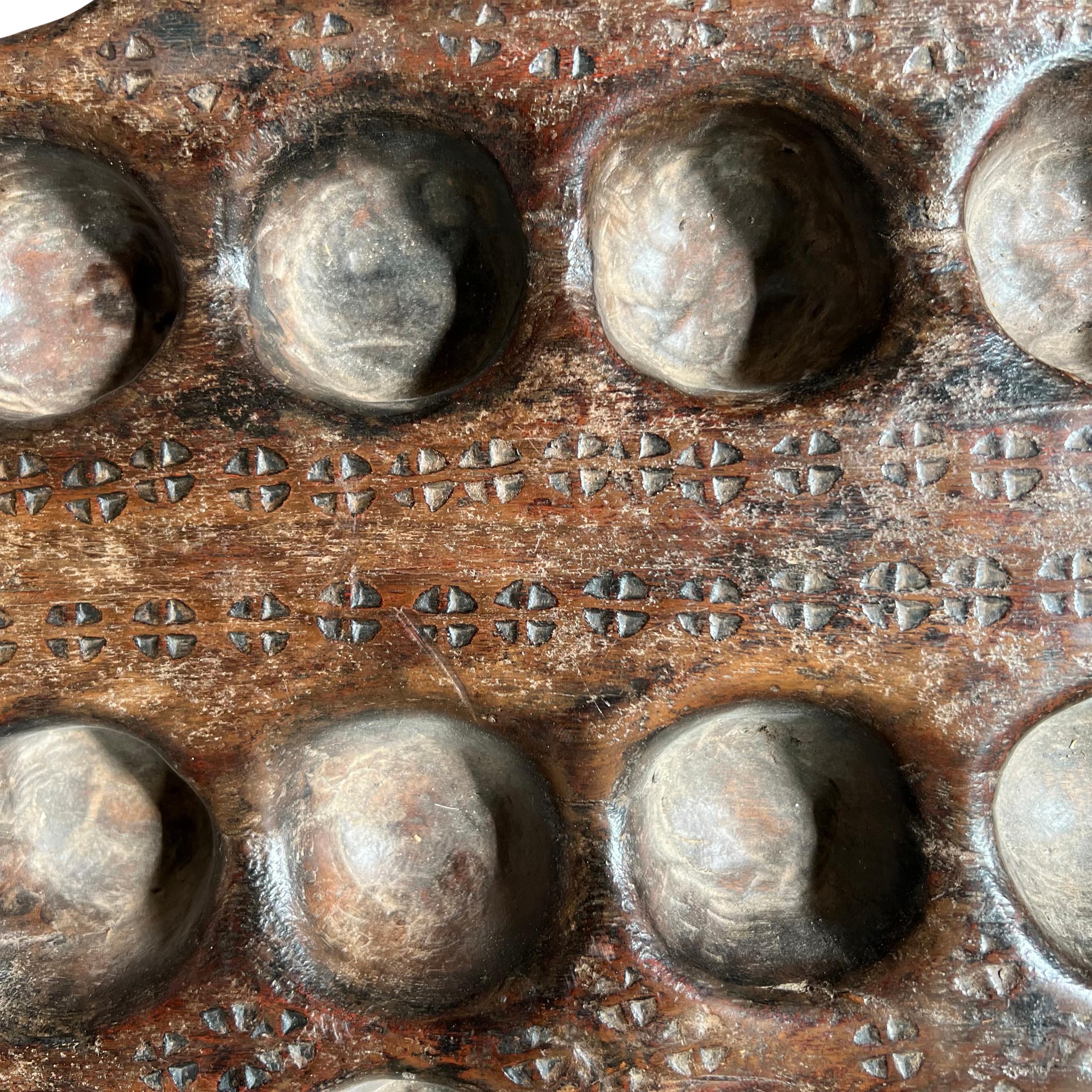 Early 20th Century Leopard Mancala Game Board For Sale 5