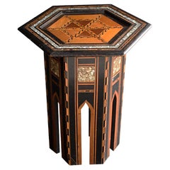 Early 20th Century Liberty & Co Mother of Pearl Side Table