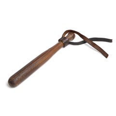 Early 20th Century Lignum Vitae Night Stick