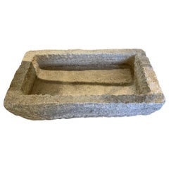 Early 20th Century Limestone Sink from France