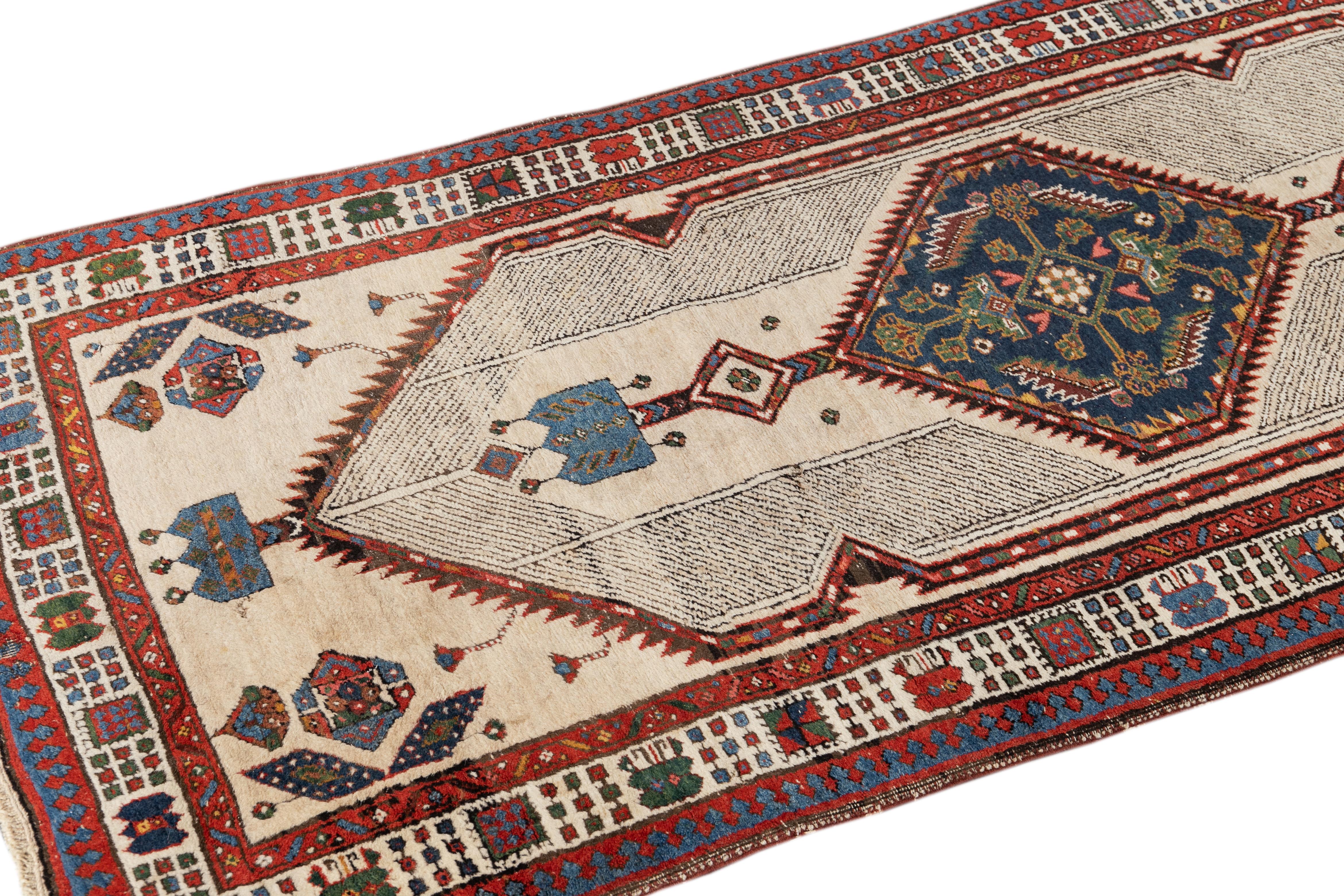 Early 20th Century Long Malayer Runner 1