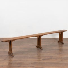 Early 20th Century Long Narrow French Bench