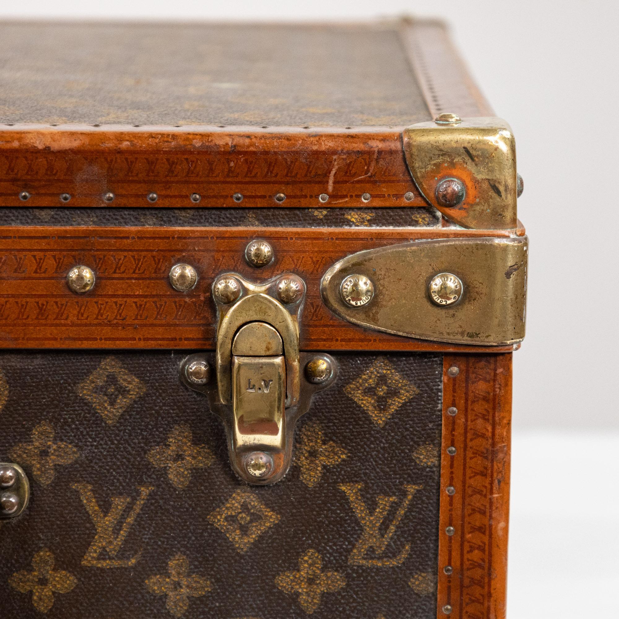 Valigetta Monogram Bisten Louis Vuitton dei primi del Novecento in vendita 4