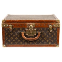 Early 20th Century Louis Vuitton Monogram Bisten Case