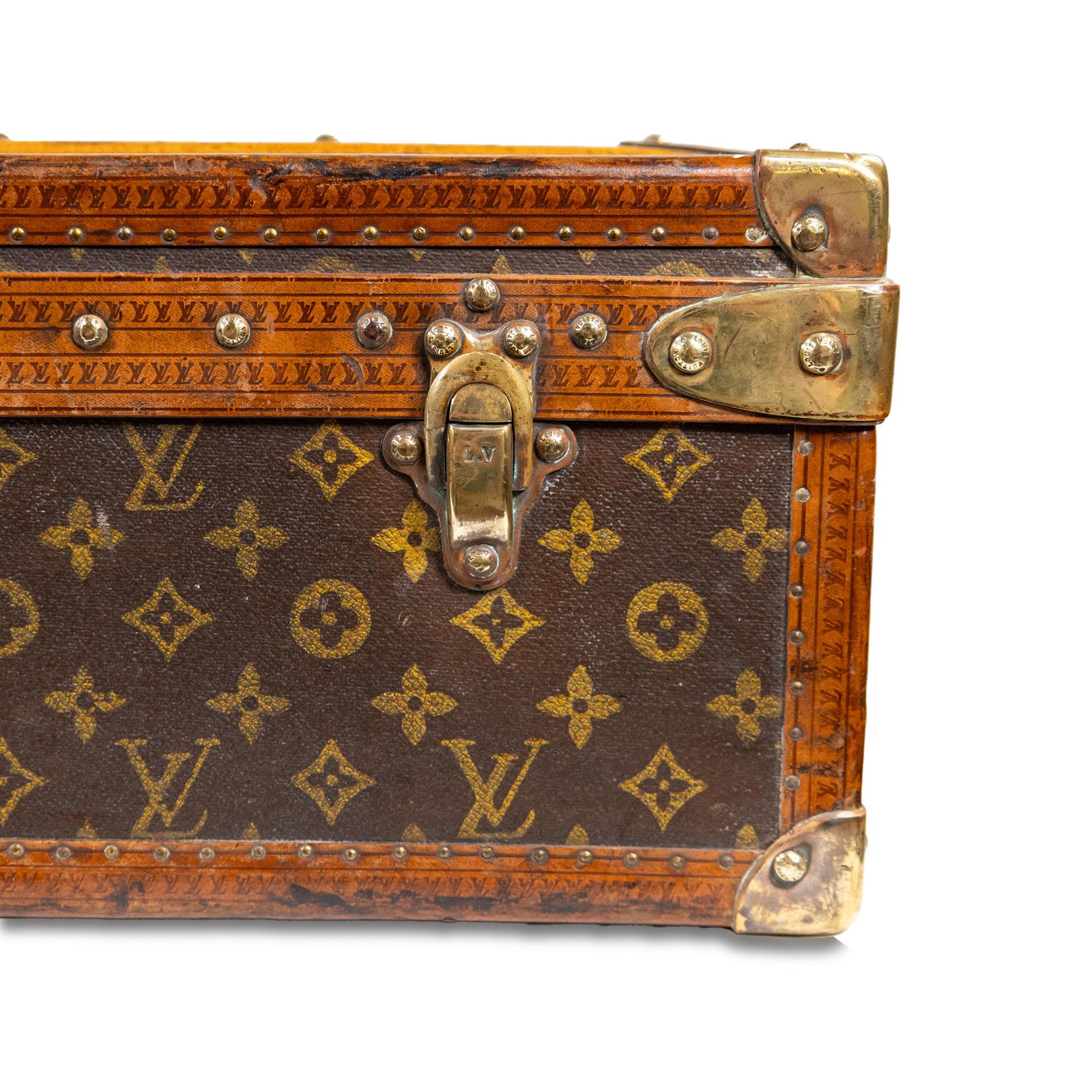 Louis Vuitton Monogram Zwölf Schuhkarton des frühen 20. Jahrhunderts (Handgefertigt) im Angebot