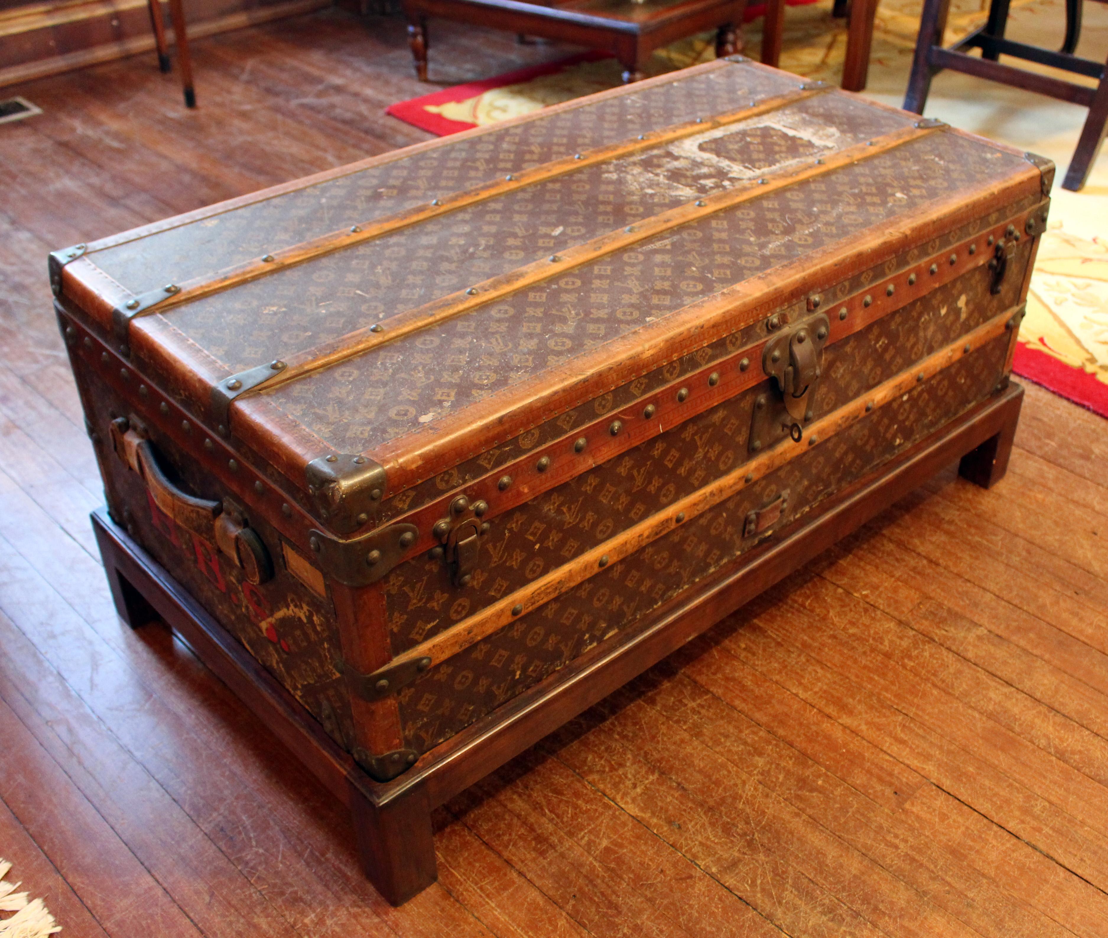 Early 20th Century Louis Vuitton Travel Trunk 2