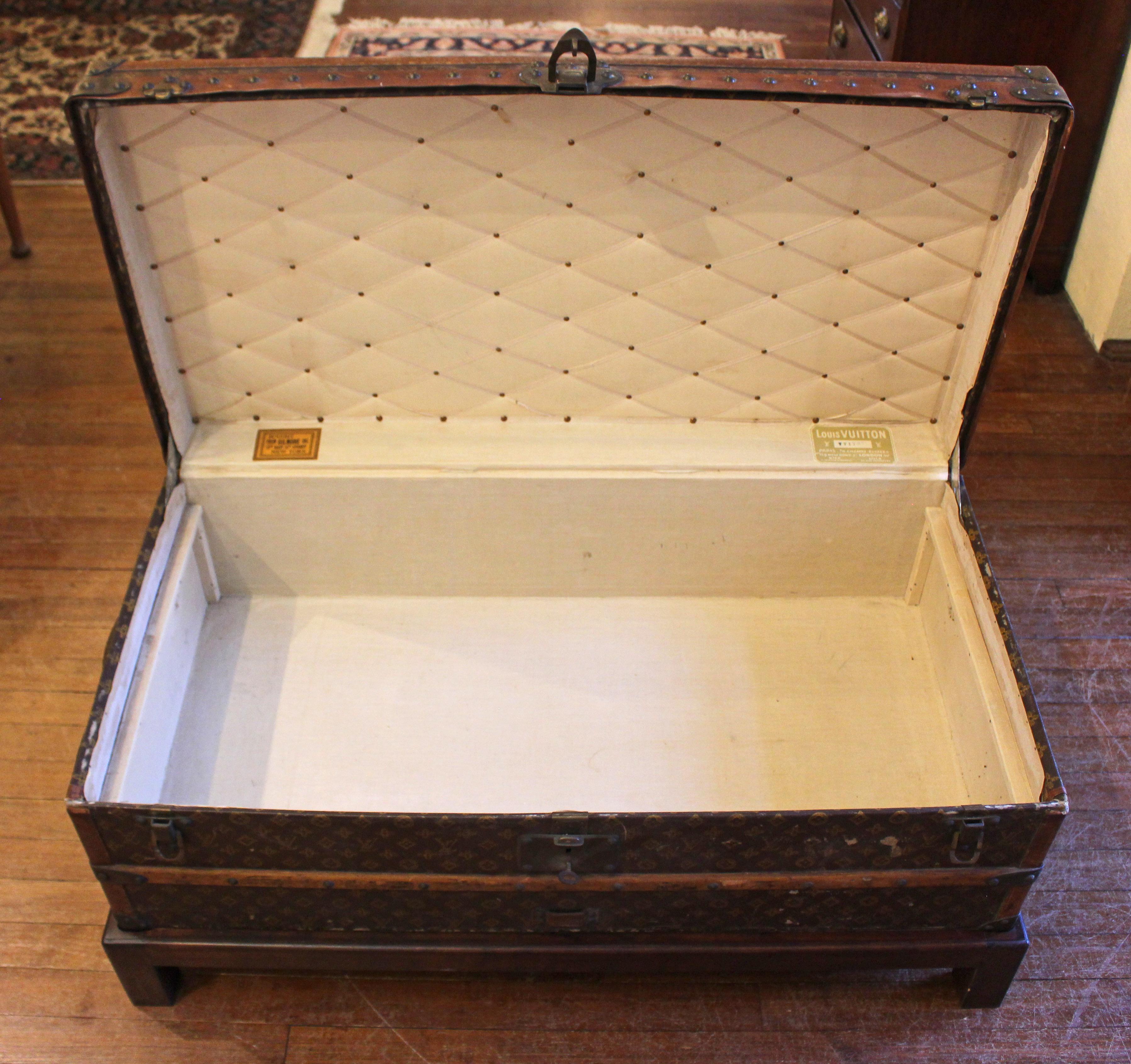 Early 20th Century Louis Vuitton Travel Trunk 3