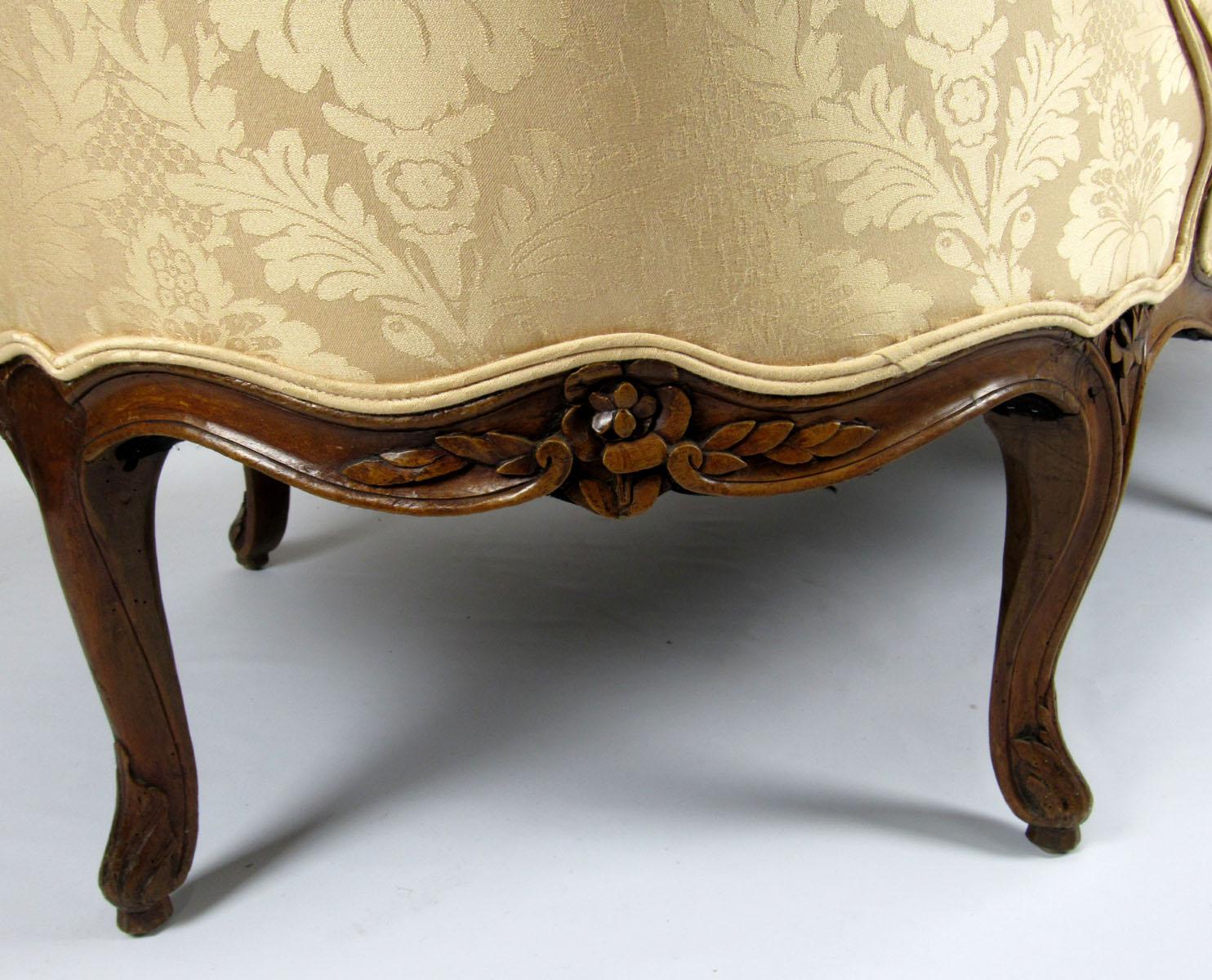 Early 20th Century Louis XV Style Chaise Lounge For Sale 9