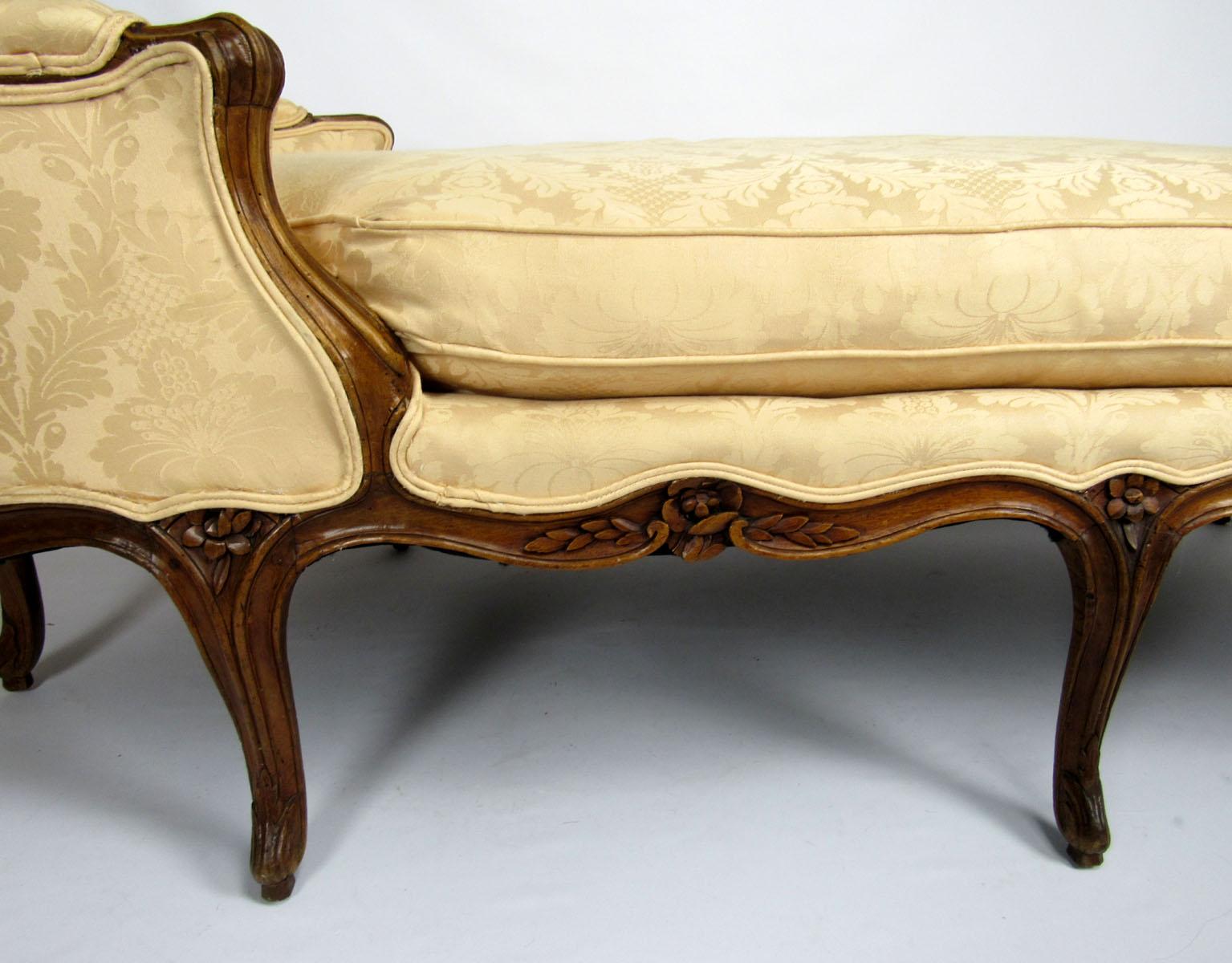 Early 20th Century Louis XV Style Chaise Lounge For Sale 12