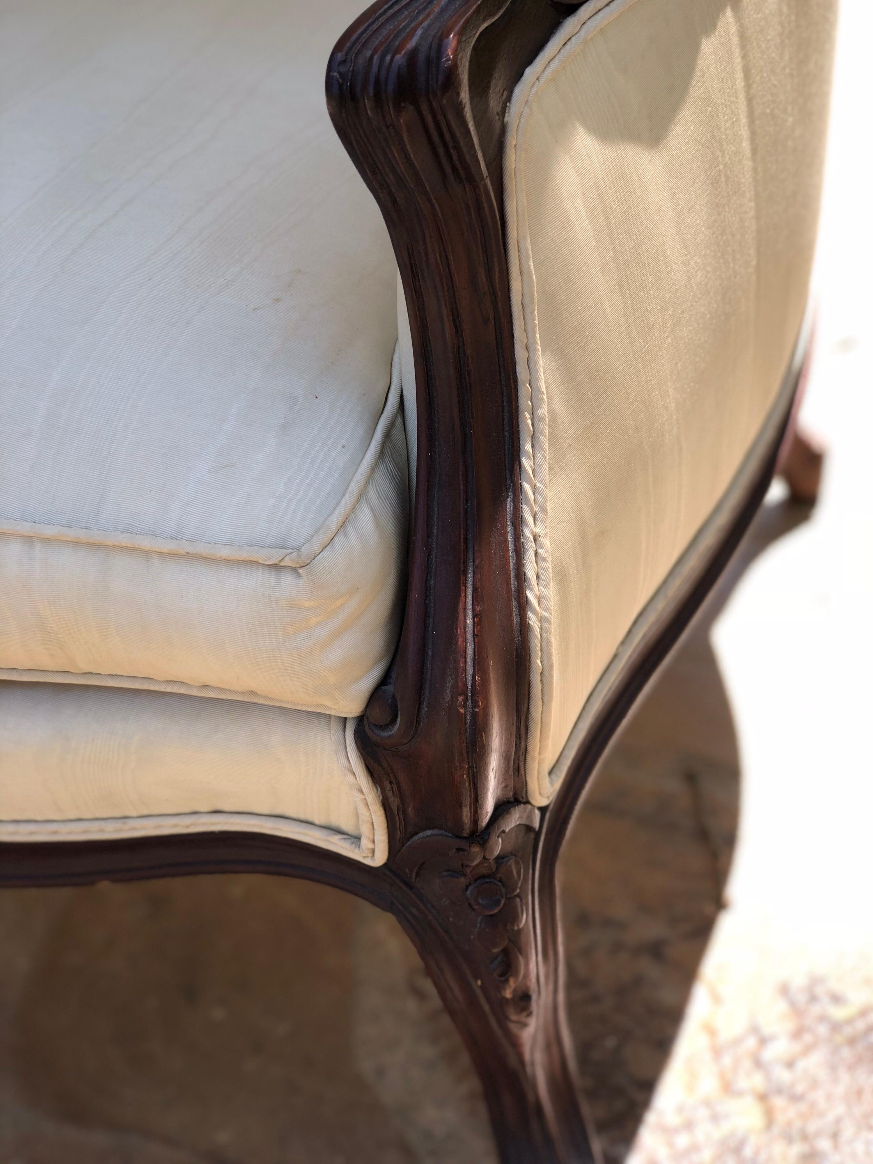 Early 20th Century Louis XV Style Porter’s Chair of Walnut 4