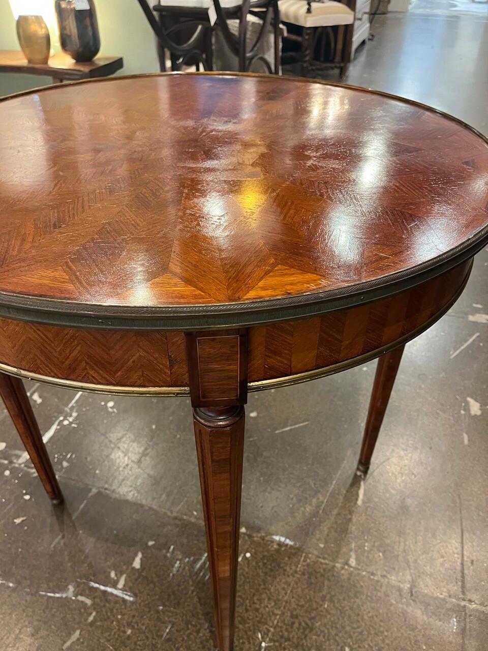 Mesa Bouillotte Luis XVI de principios del siglo XX Francés en venta