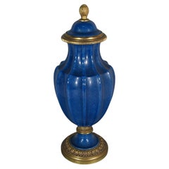 Early 20th Century Louis XVI Style Covered Porcelain Vase by Paul Millet - 1Y186