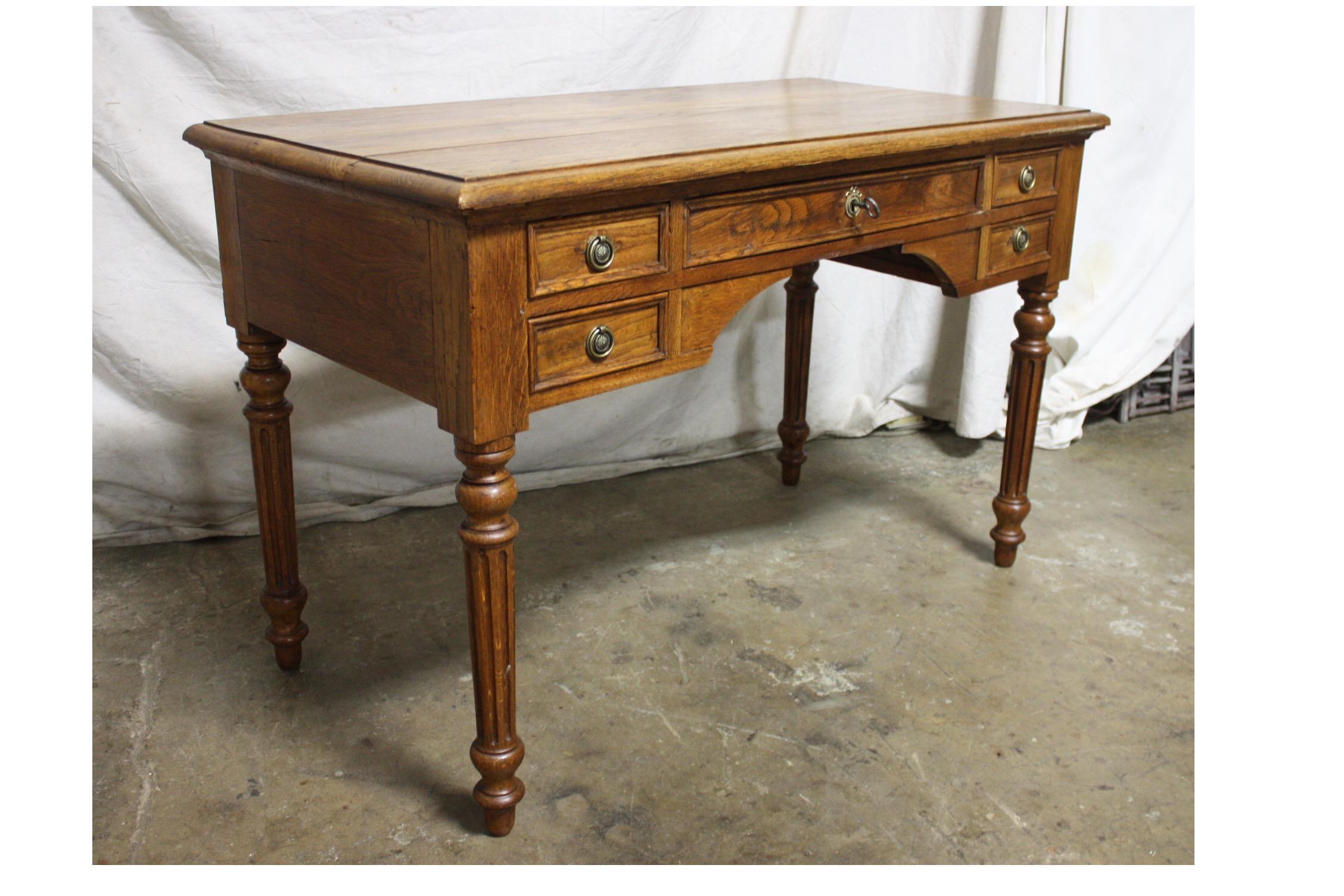 Early 20th Century Louis XVI Style Desk 4