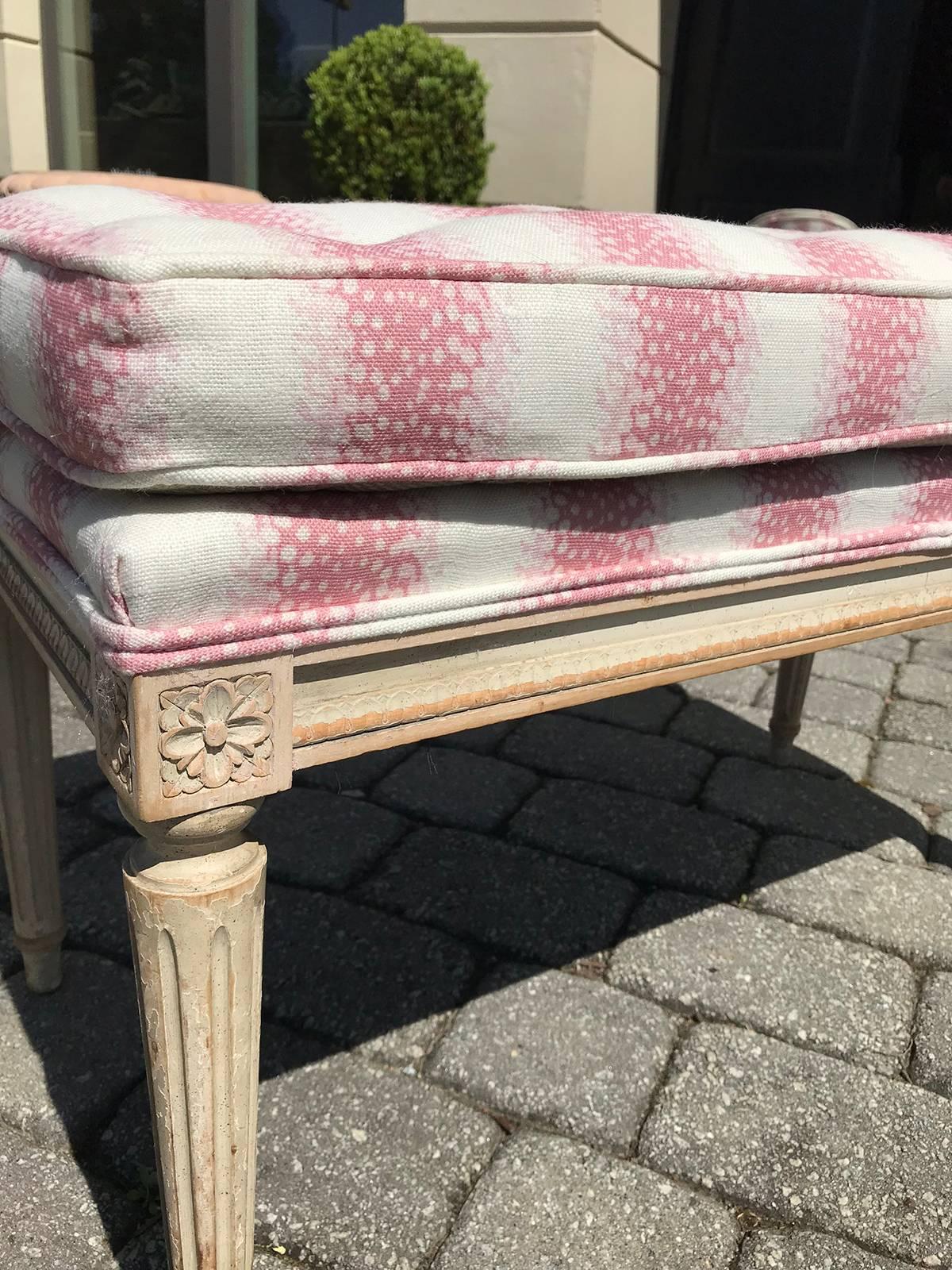 Early 20th Century Louis XVI Style French Bench 1