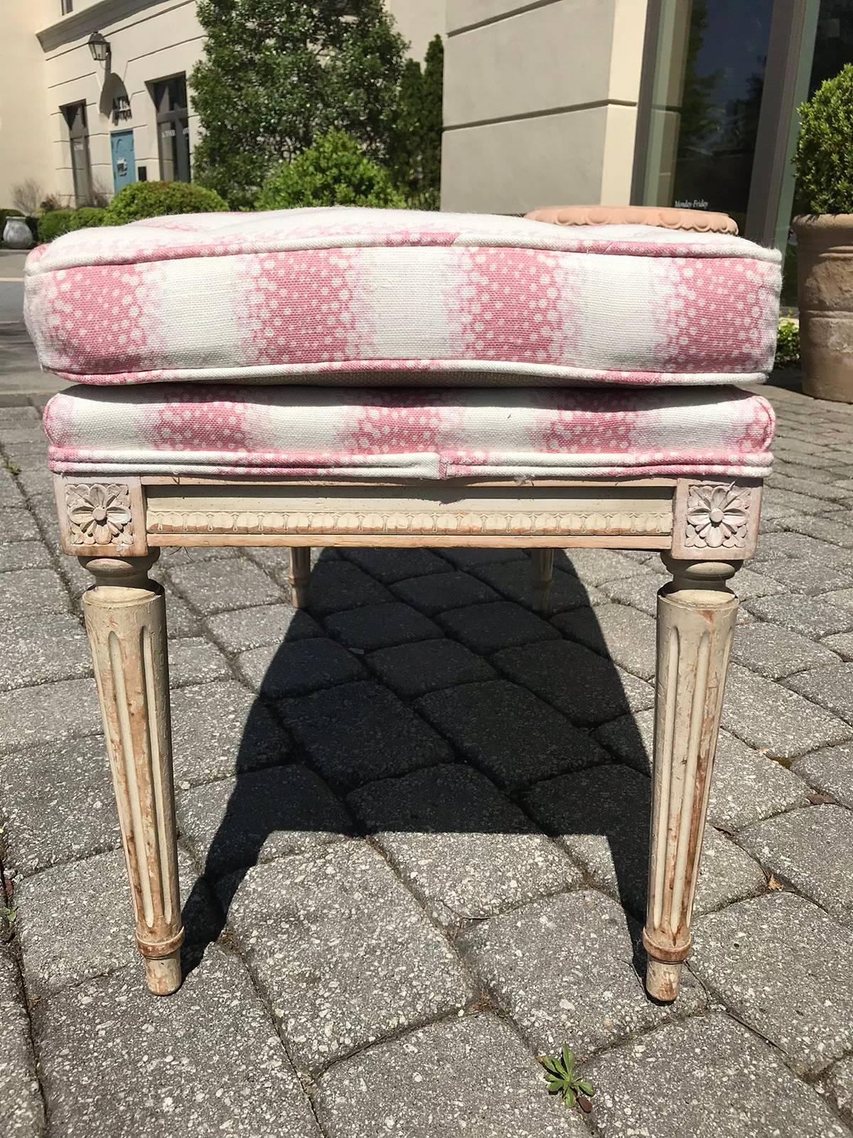 Early 20th Century Louis XVI Style French Bench 2