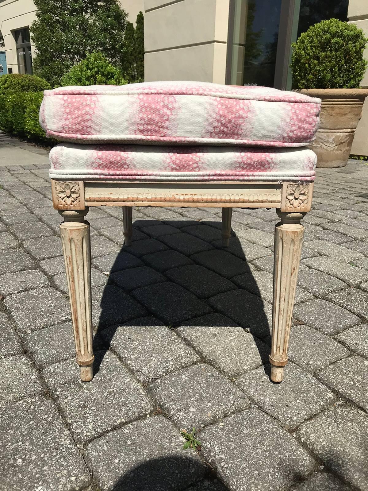 Early 20th Century Louis XVI Style French Bench 4