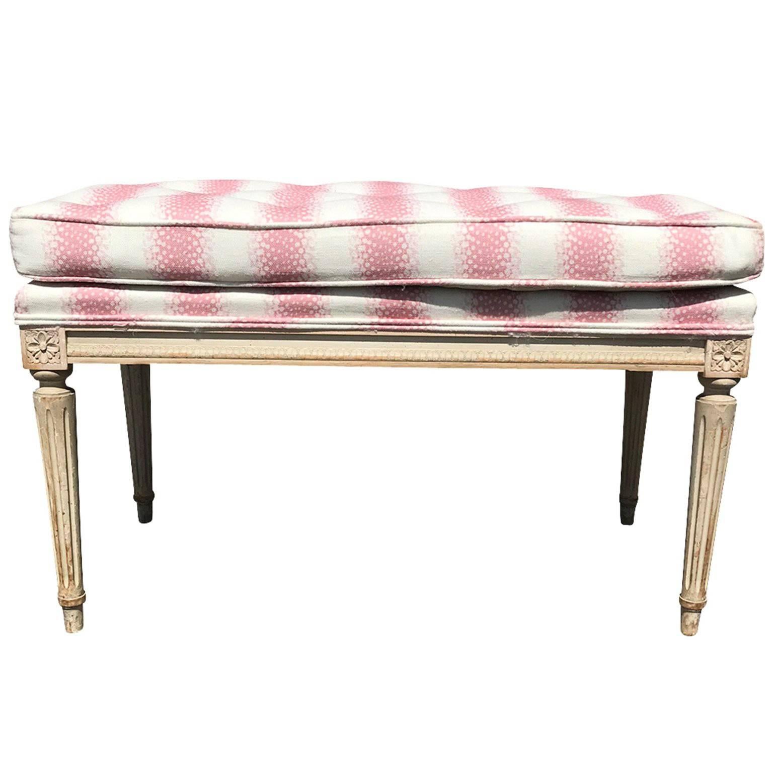 Early 20th Century Louis XVI Style French Bench