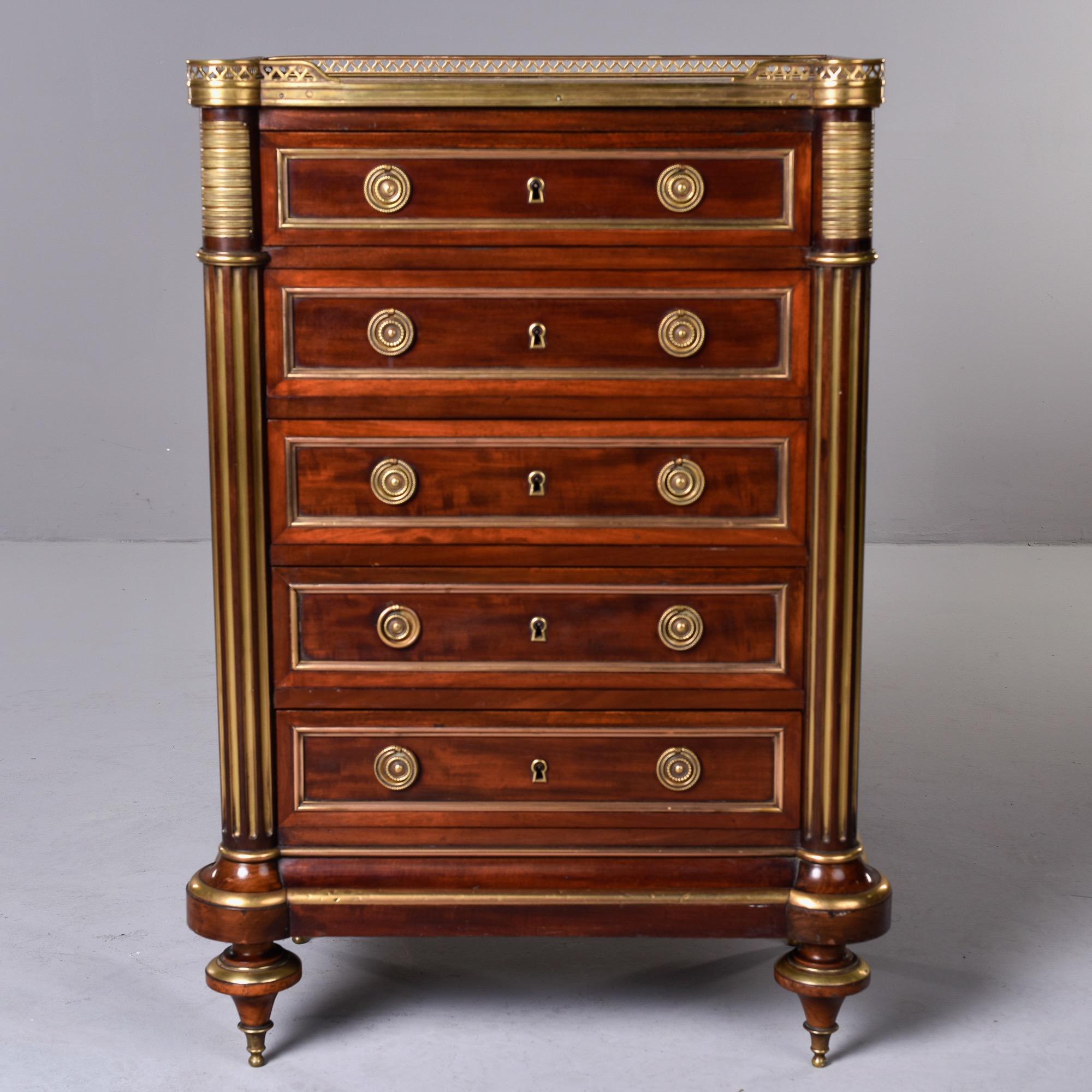 French Early 20th Century Louis XVI Style Small Semanier