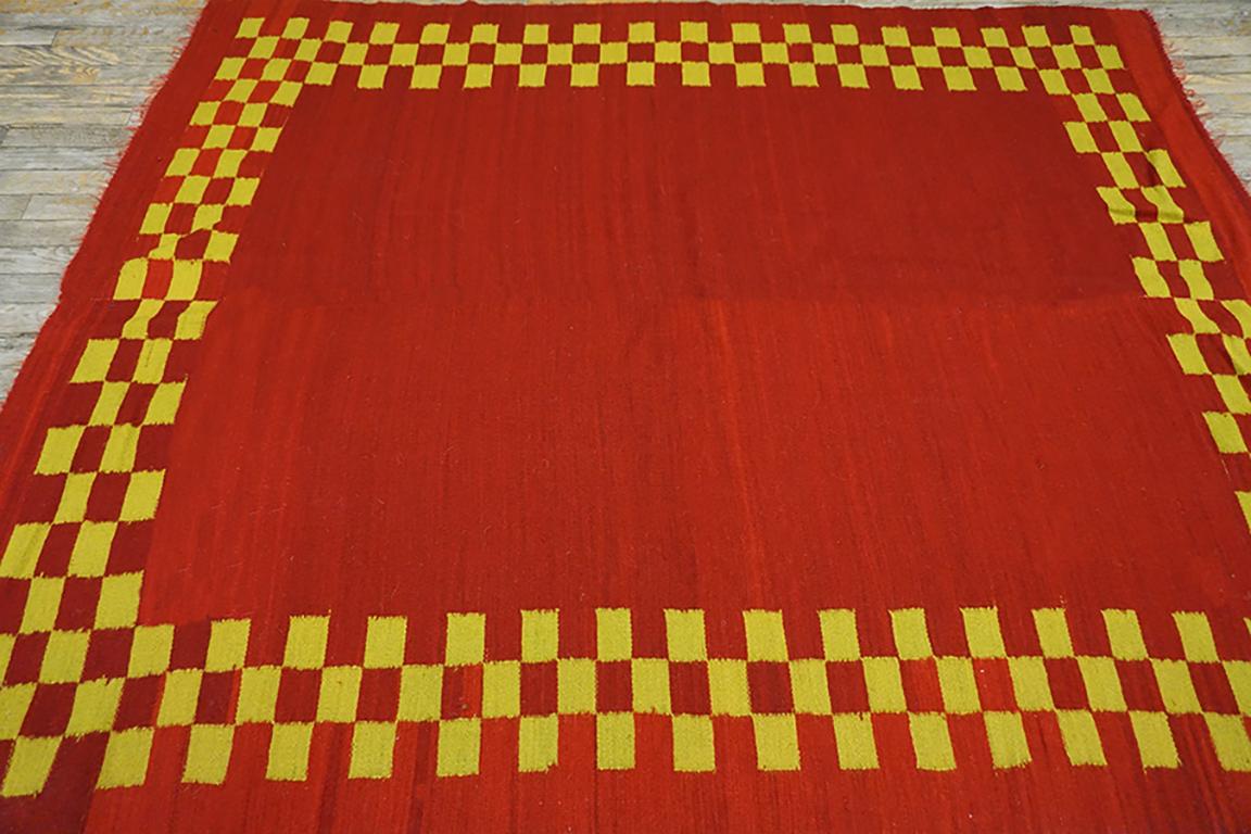 Wool Early 20th Century Lower Rio Grande Carpet ( 5' x 6'3