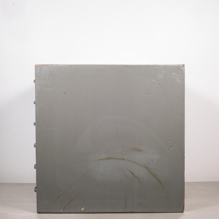 Early 20th Century Machinist's 12Drawer Wooden circa 1930 For