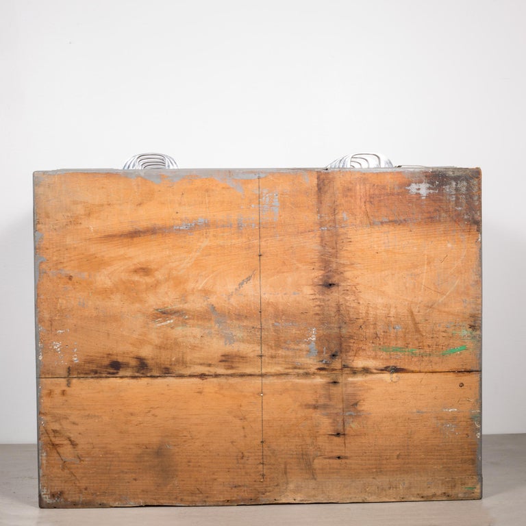 Early 20th Century Machinist's 12Drawer Wooden circa 1930 For