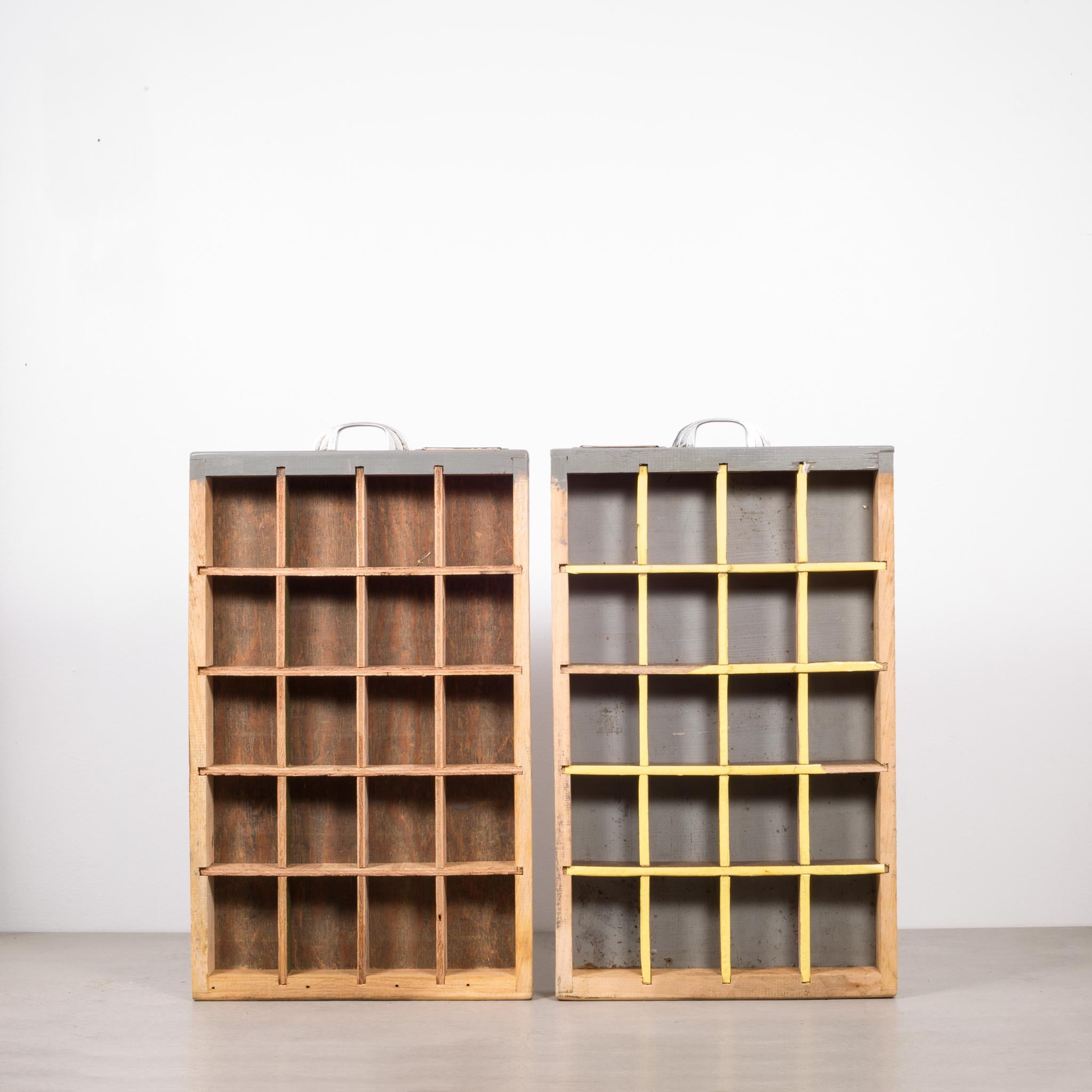 Cabinet de machiniste à 12 tiroirs en bois du début du 20e siècle, vers 1930 2