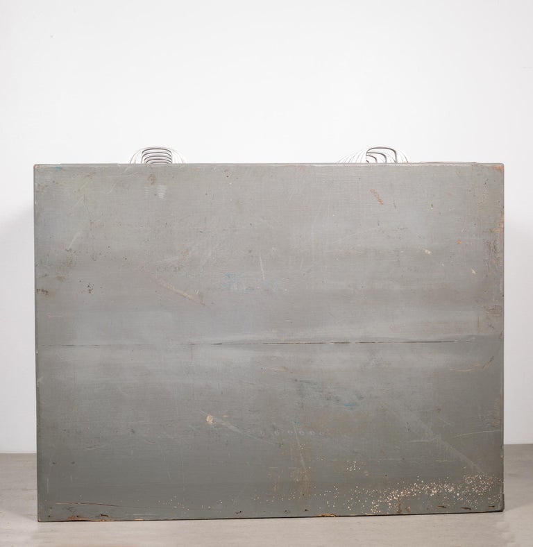 Early 20th Century Machinist's 12Drawer Wooden circa 1930 For