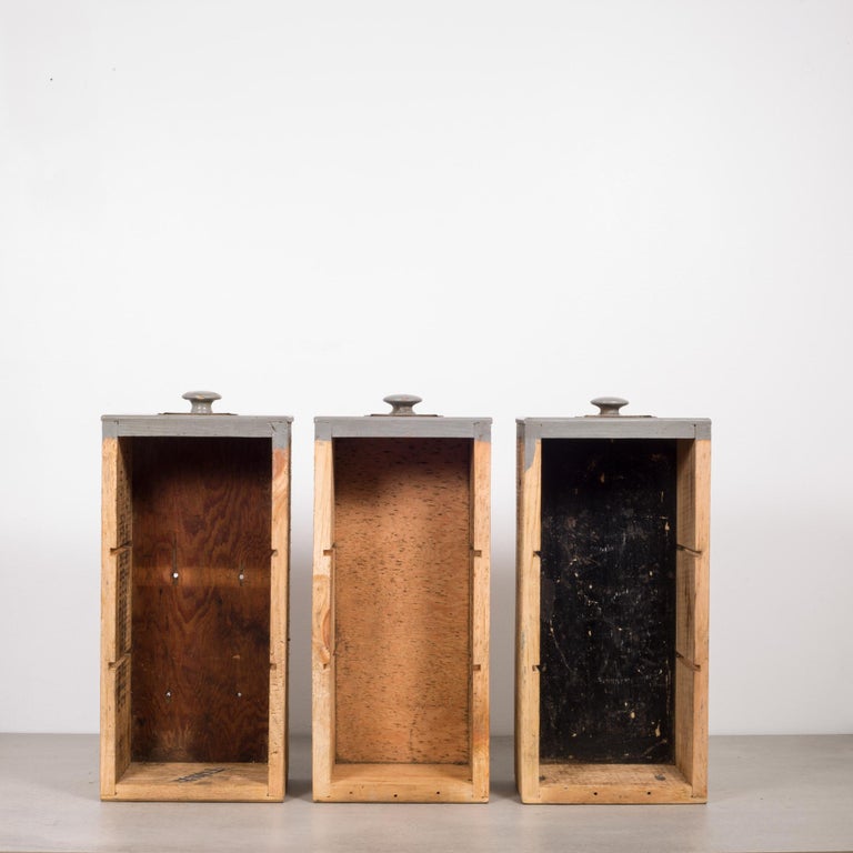 Early 20th Century Machinist's 9Drawer Wooden circa 1930 For