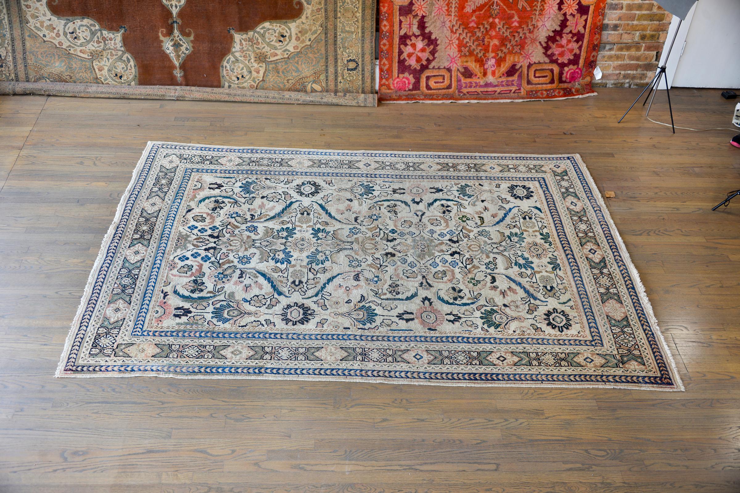 Mahal-Teppich aus dem frühen 20. Jahrhundert im Angebot 4