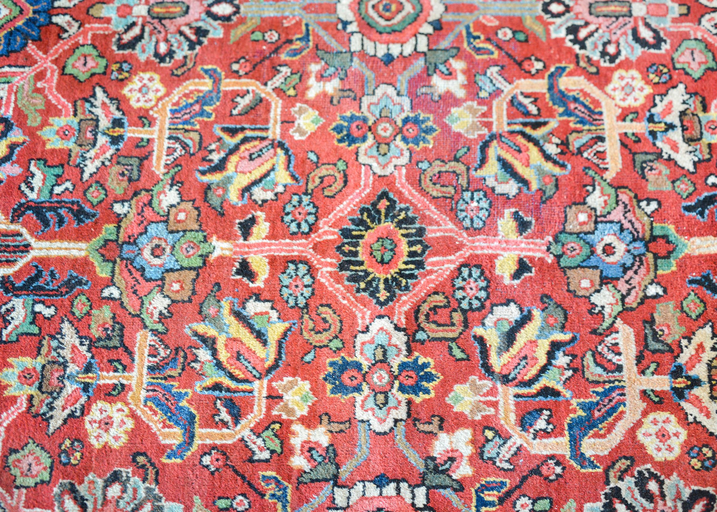 Tribal Early 20th Century Mahal Rug