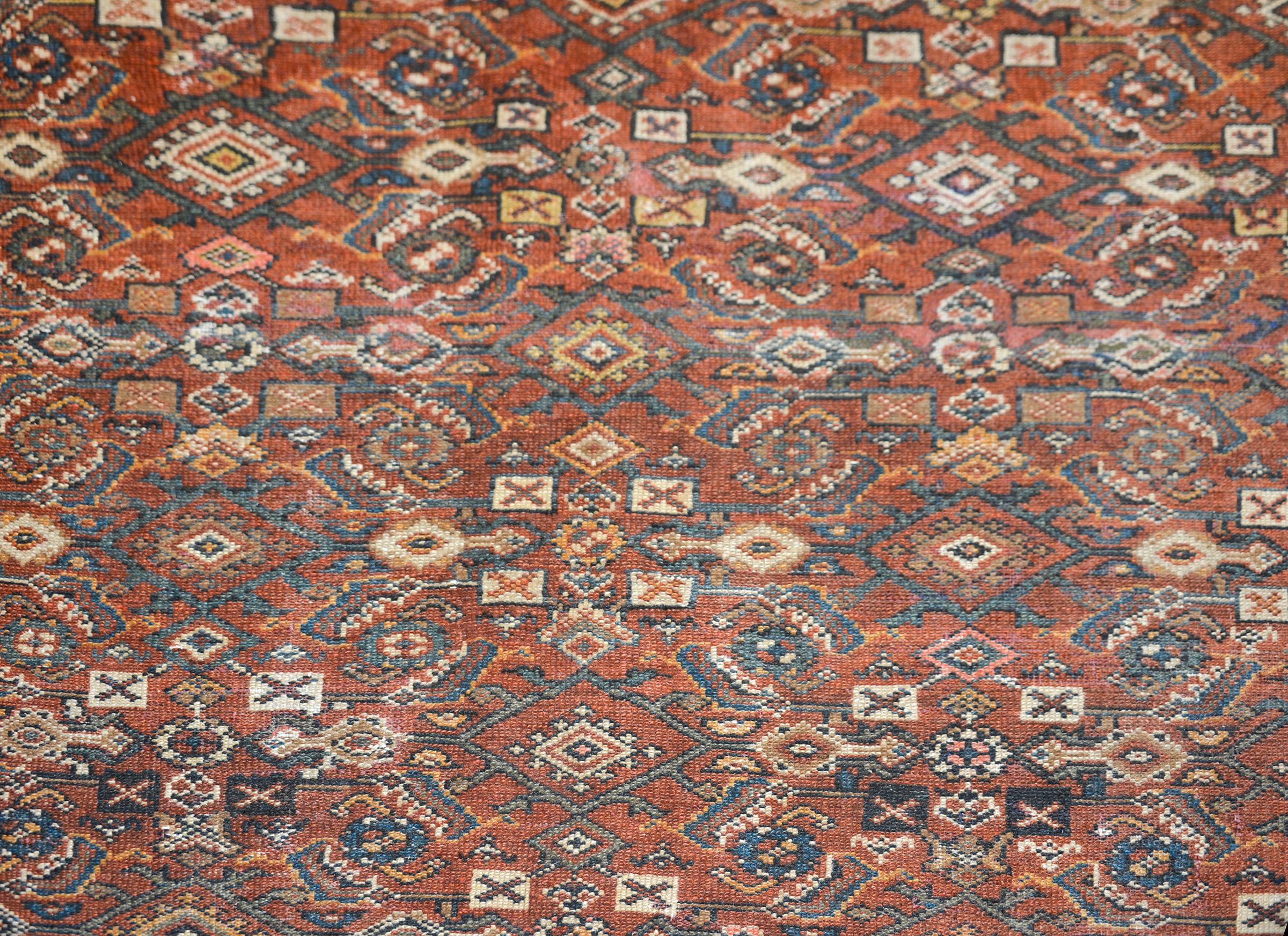 Early 20th Century Mahal Rug For Sale 1