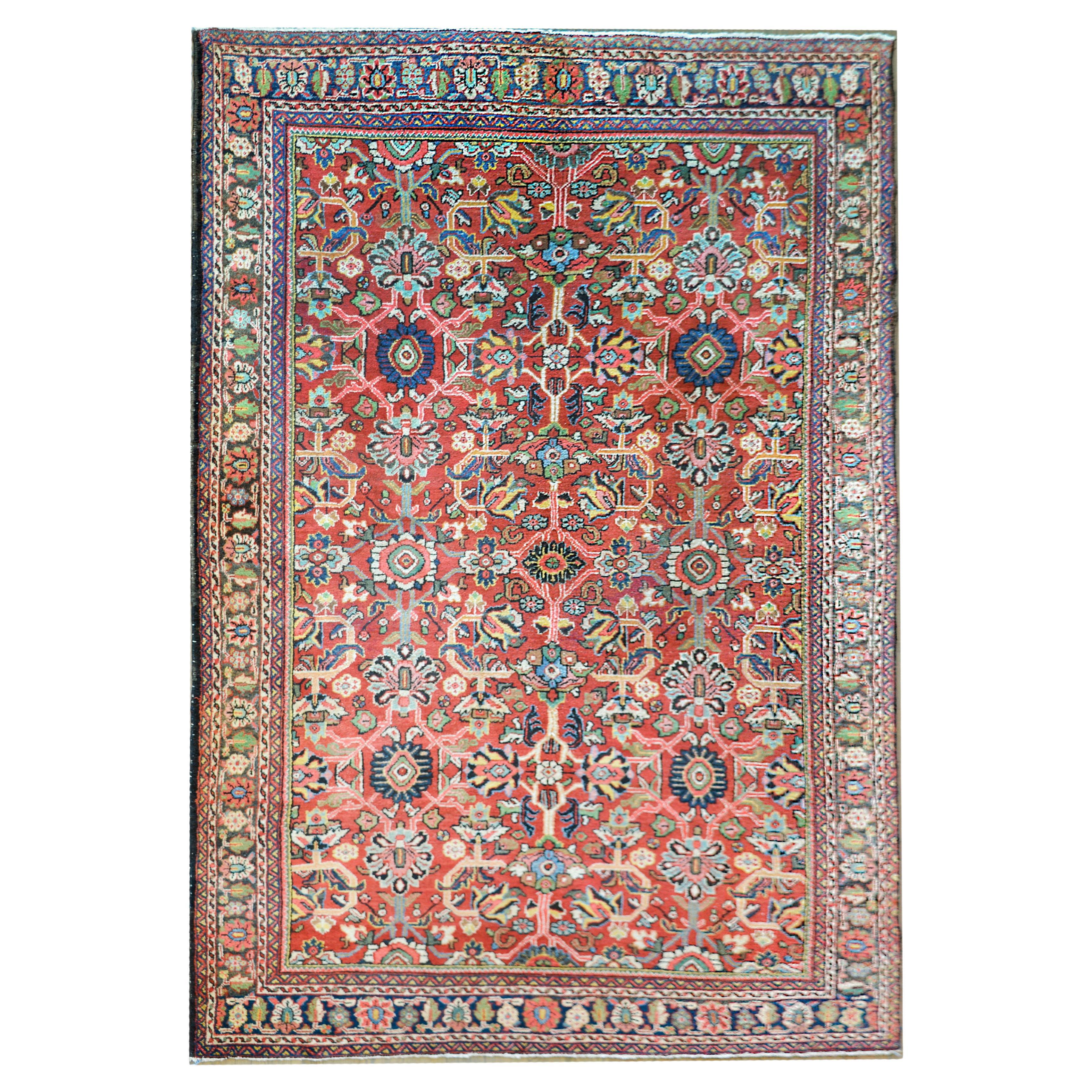 Early 20th Century Mahal Rug