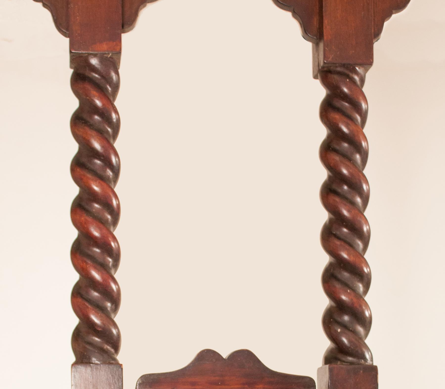 Early 20th Century Mahogany Canopy or Tester Bed from British India 2