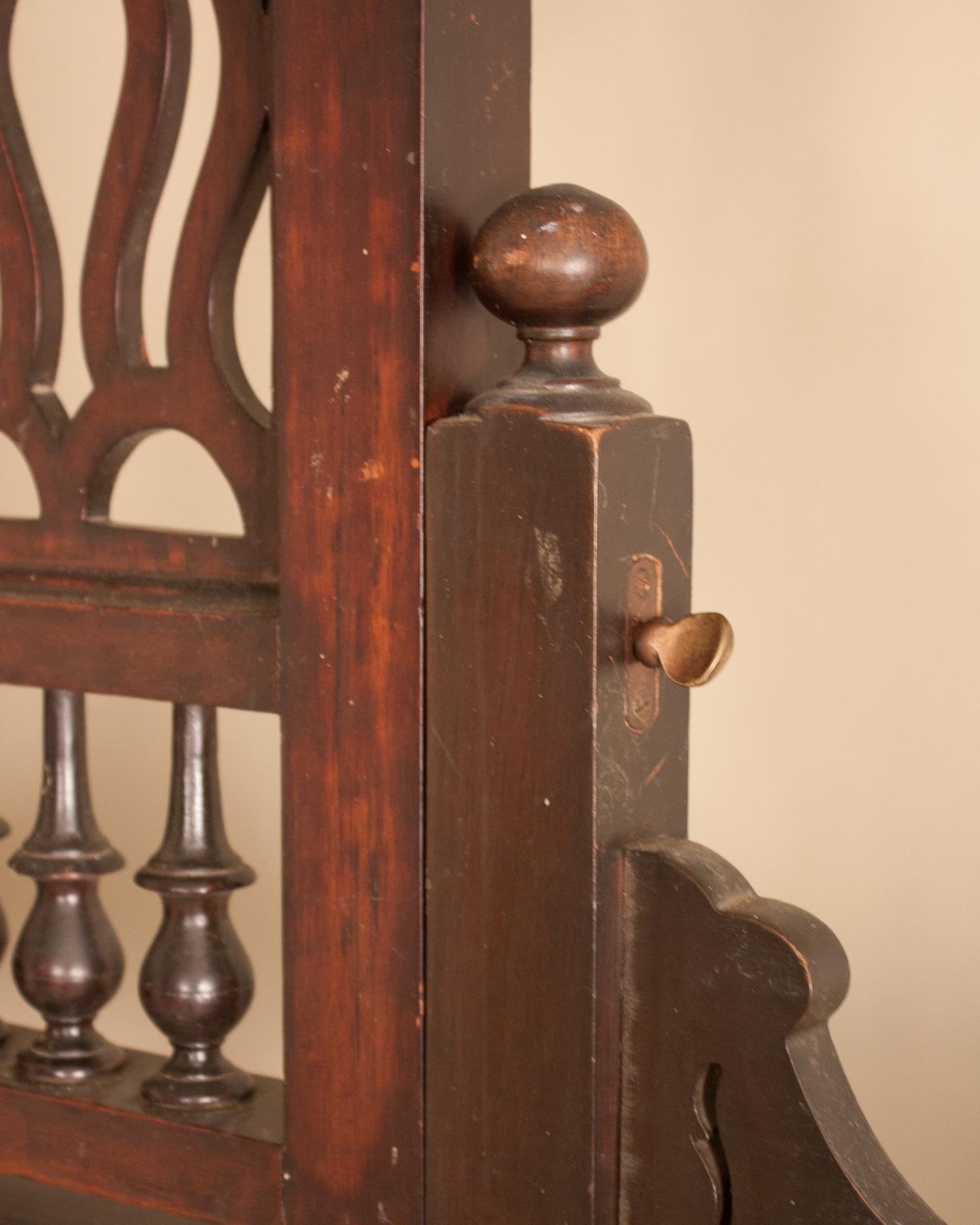 Early 20th Century Mahogany Canopy or Tester Bed from British India 10