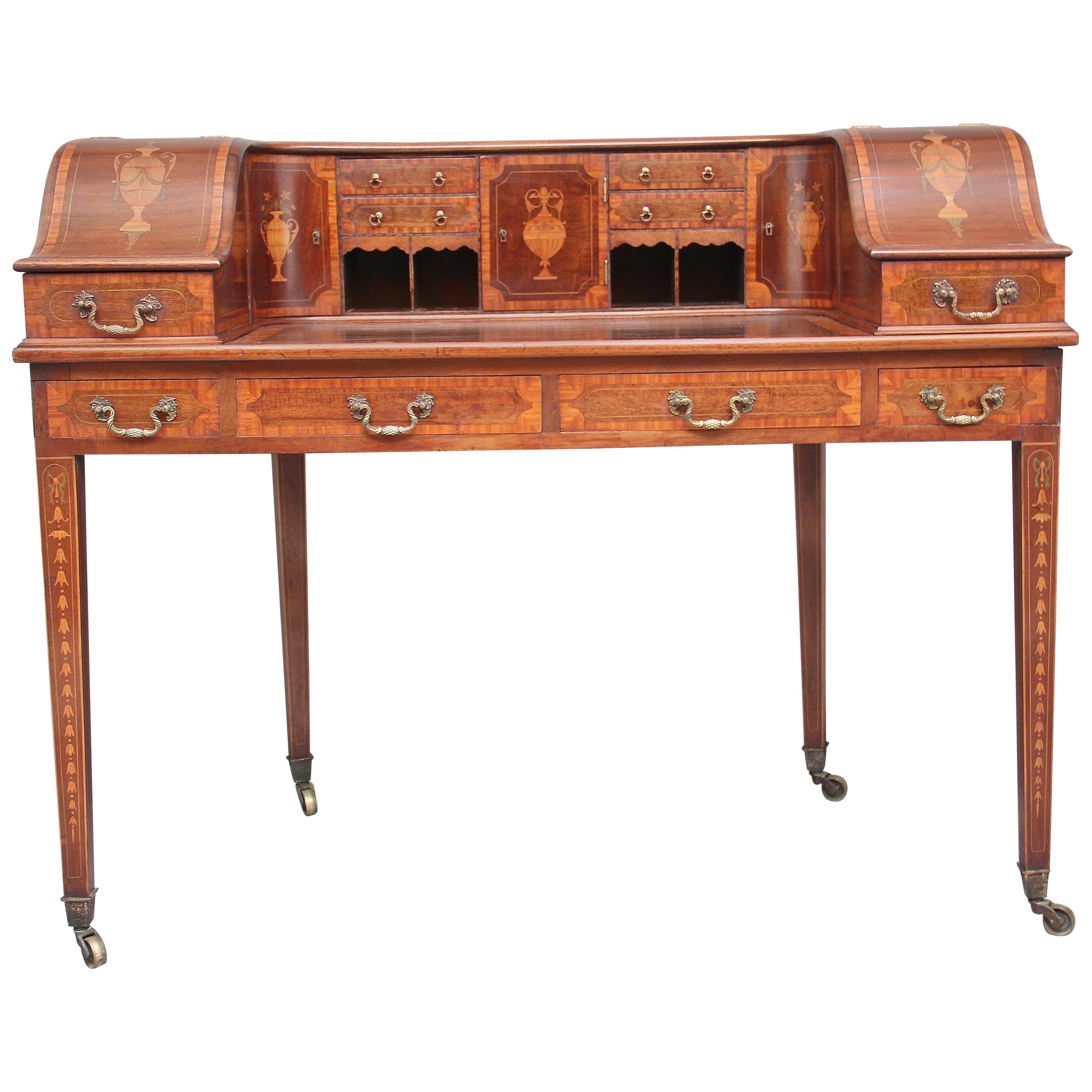 Early 20th Century Mahogany Carlton House Desk