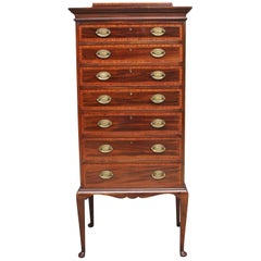 Antique Early 20th Century Mahogany Chest of Drawers