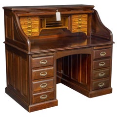 Antique Early 20th Century Mahogany Desk