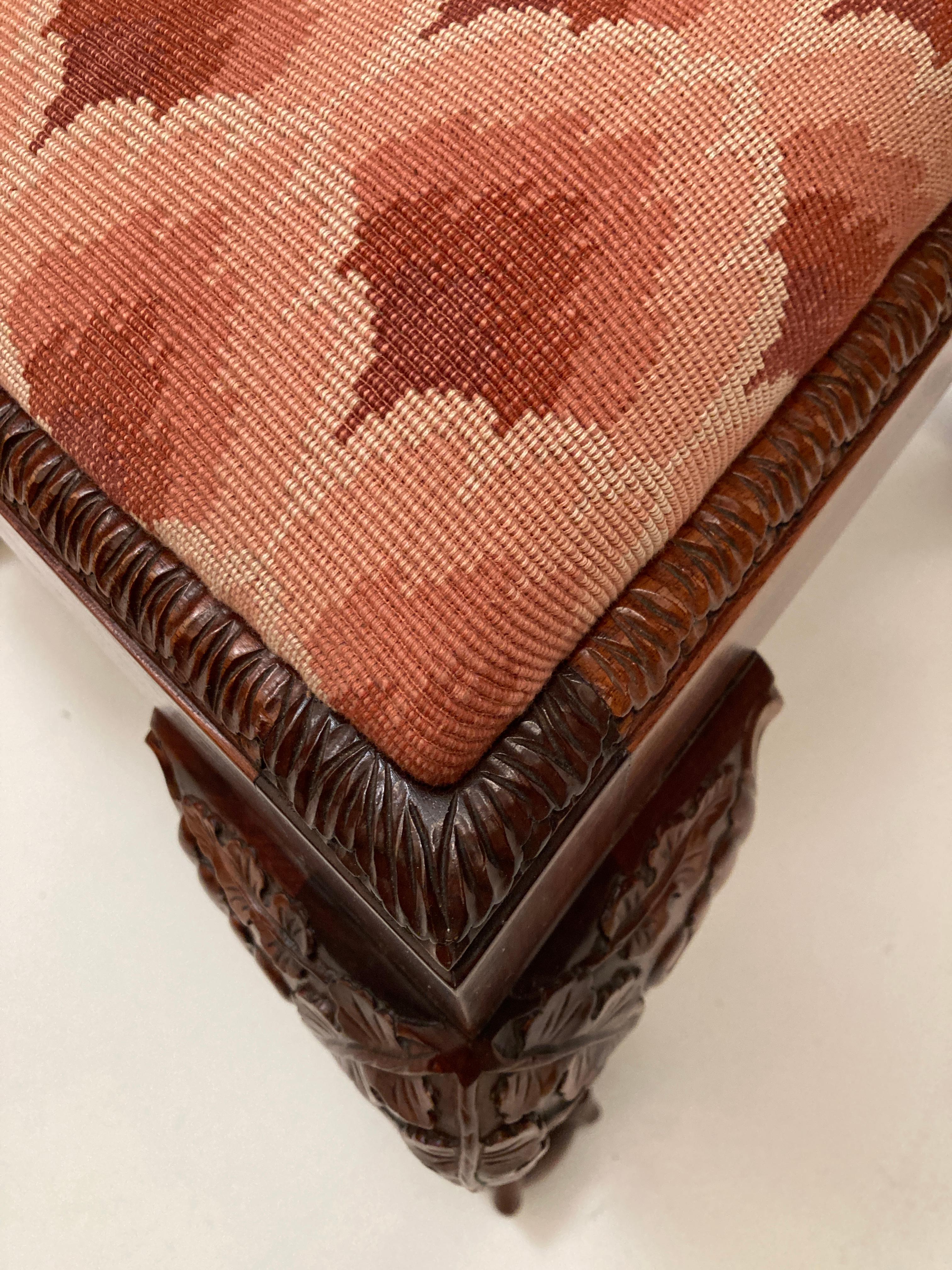Irische antike Replica Chippendale-Stühle aus Mahagoni des frühen 20. Jahrhunderts – 2er-Set im Angebot 10
