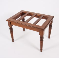 Early 20th Century Mahogany Luggage Rack