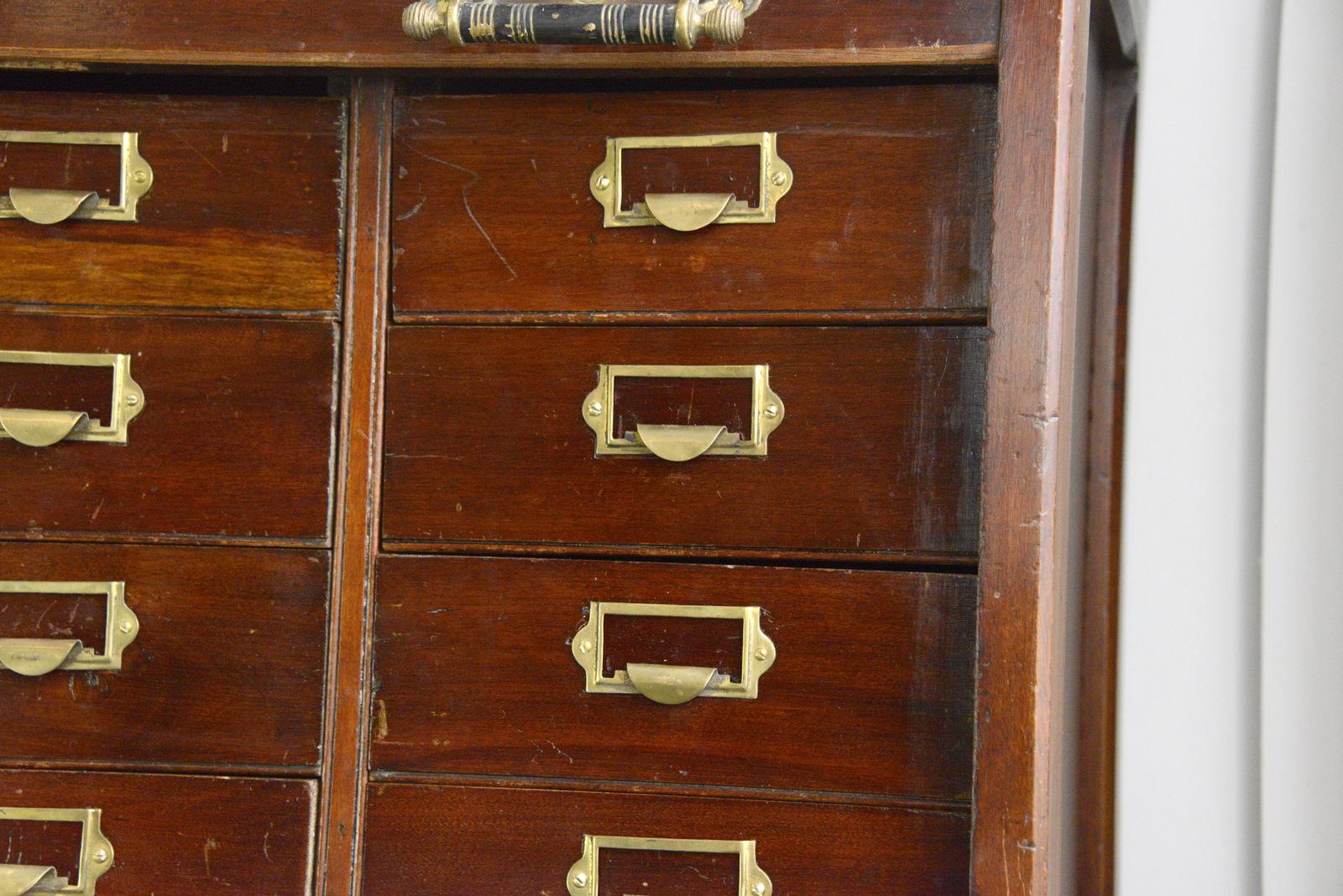Early 20th Century Mahogany Solicitors Drawers 5