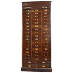 Antique Early 20th Century Mahogany Solicitors Drawers