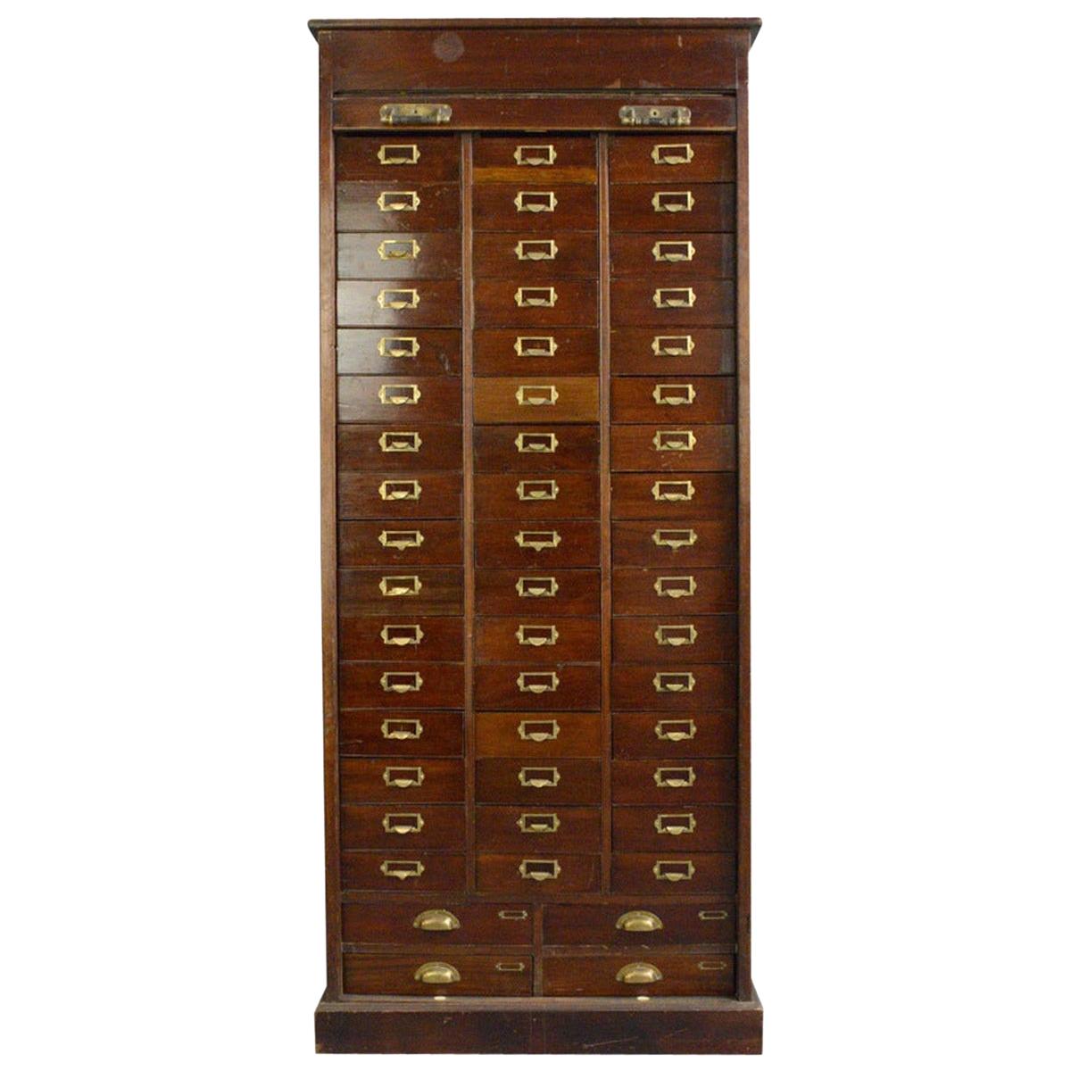 Early 20th Century Mahogany Solicitors Drawers