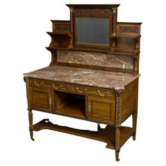 Early 20th Century Mahogany Washstand