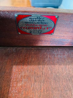 Early 20th Century Mahogany Writing Table by Cassard et Cie Cassard Romano Co